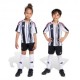 ADIDAS Completo Calcio Neonato Juve Home 25 26 Bianco Nero Bambino