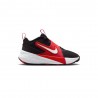 Nike Team Hustle D Ps Nero Rosso Bianco - Scarpe Ginnastica Bambino