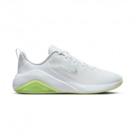 Nike Bella 7 Bianco Argento - Scarpe Palestra Donna