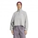 ADIDAS Originals Ess Felpa Con Cerniera Grigio Donna