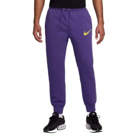 Nike Sportswear Club Pantaloni Con Polsino Viola Uomo