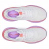 Saucony Ride 18 Bianco Coral - Scarpe Running Donna