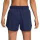 Nike Pantaloncini Running Tempo Midnight Navy Argento Donna