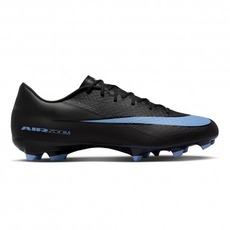 Nike Mercurial Vapor 16 Academy Fg Mg Nero Blu Ghia - Scarpe Da Calcio Uomo