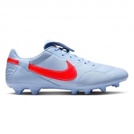 Nike The Nike Premier Iii Fg Azzurro Rosso - Scarpe Da Calcio Uomo