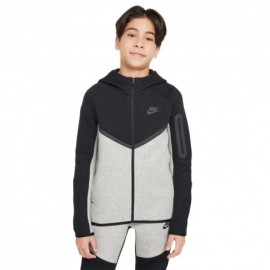 Nike Sportswear Tech Felpa Palestra Grigio Bambino