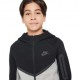 Nike Sportswear Tech Felpa Palestra Grigio Bambino