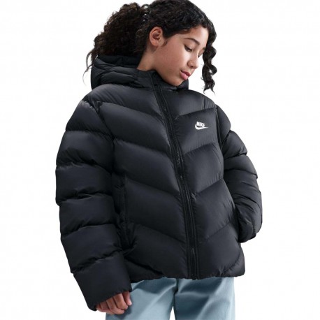Nike Sportswear All Day Play Giubbino Nero Bambino
