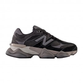 New Balance 9060 Mesh Suede Nero Grigio - Sneakers Donna