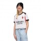 Puma Maglia Maniche Corte Ac Milan Away 25-26 Bianco Rosso Bambino