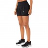 Asics Pantaloncini Running Road 2In1 3,5" Performance Nero Donna