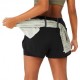 Asics Pantaloncini Running Road 2In1 3,5" Performance Nero Donna