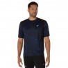Asics T-Shirt Running Road Lite-Show Performance Nero Uomo