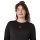 Asics Crop Top Running Road Seamless Ls Performance Nero Graphite Grigio Donna
