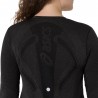 Asics Crop Top Running Road Seamless Ls Performance Nero Graphite Grigio Donna