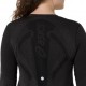Asics Crop Top Running Road Seamless Ls Performance Nero Graphite Grigio Donna