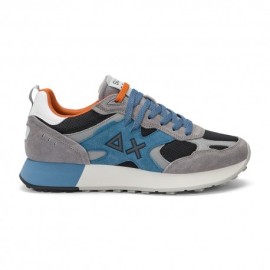 Sun 68 Jaki Outdoor Grigio Nero Azzurro - Sneakers Uomo