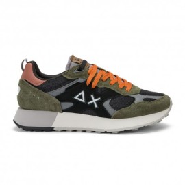 Sun 68 Jaki Outdoor Verde Nero Bianco - Sneakers Uomo