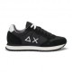 Sun 68 Tom Solid Mesh Nero Bianco - Sneakers Uomo