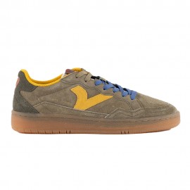 Victoria Smah Suede Verde Giallo - Sneakers Uomo