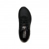 Skechers Uno Oroen Air Lea Nero Mettalic Oro - Sneakers Donna