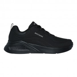 Skechers Uno Lite Mesh Slip-Ins Nero - Sneakers Donna