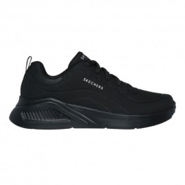 Skechers Uno Lite Mesh Slip-Ins Nero - Sneakers Donna