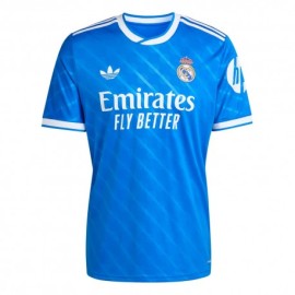 ADIDAS Originals Maglia Maniche Corte Real Madrid Third 25 26 Blu Bianco Uomo