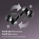 Shokz Opendots Cuffie a Conduzione Ossea Nero