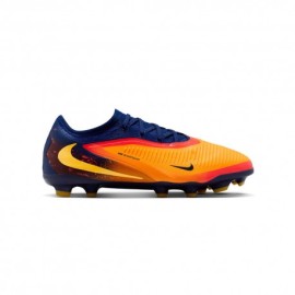 Nike Phantom 6 Low Pro Fg Mg Eh Arancio Giallo Blu - Scarpe Da Calcio Bambino