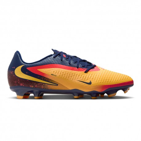 Nike Phantom 6 Low Academy Fg Mg Eh Arancio Giallo Flu - Scarpe Da Calcio Uomo