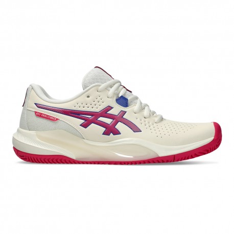 Asics Gel-Challenger 15 Clay Bianco Bright Rose - Scarpe da Tennis Donna
