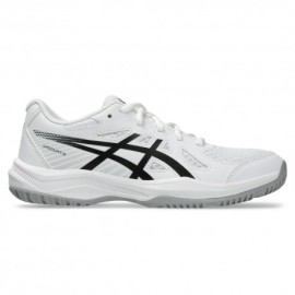 Asics Upcourt 6 Gs Bianco Nero - Scarpe Pallavolo Bambino