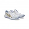 Asics Gel-Rocket 12 Bianco Champagne - Scarpe Pallavolo Donna
