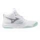 Mizuno Wave Momentum Elite Mid Bianco Verde - Scarpe Pallavolo Donna