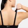 Nike Pro Reggiseno Sportivo Indy Plunge Nero
