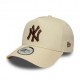 New Era Cappellino Ny E-Frame Avorio Uomo