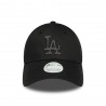 New Era Cappellino 9Forty Ny Nero Donna