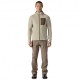 Patagonia Felpa In Pile R1 Air Full-Zip Hoody Pelican Uomo