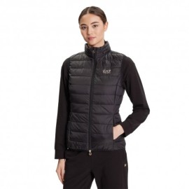 Ea7 Gilet Sportivo Down Eco Ultra Light Nero Donna