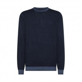 Sun 68 Maglia Maniche Lunghe Girocollo Blu Uomo
