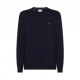 Sun 68 Maglia Maniche Lunghe Girocollo Logo Blu Uomo