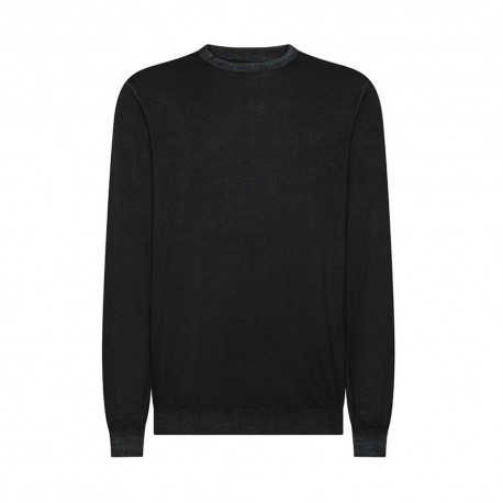 Sun 68 Maglia Maniche Lunghe  Nero Uomo