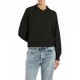 Replay Felpa Con Cappuccio Nero Donna