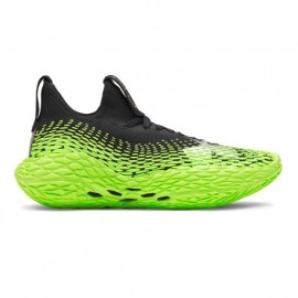 Under Armour Futr X Elite 2 Nero Hyper Verde - Scarpe Basket Uomo