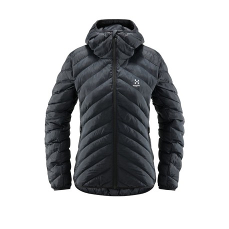 Haglöfs Giacca Trekking Särna Mimic Hood True Nero Donna