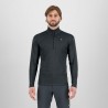 Karpos Felpa In Pile Pizzocco Woold Gray Uomo