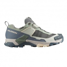 Salomon X Ultra 5 GORE-TEX Seagrass Turbulence Tender - Scarpe Trekking Donna
