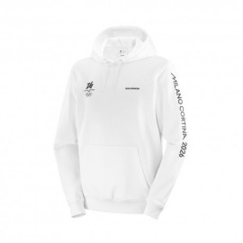Salomon Felpa Trekking Cap Oro Icon Bianco Uomo