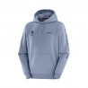 Salomon Felpa Trekking Milano Cortina 2026 Olympic Logo Grigio Uomo